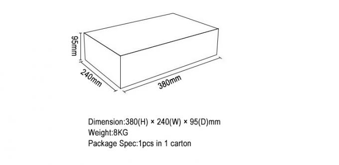 Linha da arma do carregador de Wallbox do carro elétrico de EV-HW com tela 7KW 9