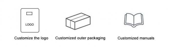 Linha da arma do carregador de Wallbox do carro elétrico de EV-HW com tela 7KW 8