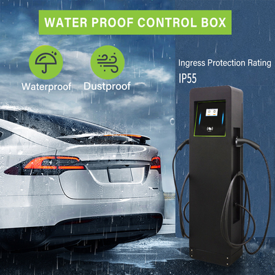 double gun ev charger Type 1 Commercial OCPP 1.6J 14kw public ev charger OEM ODM