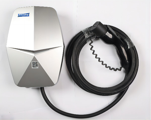 O tipo de EVCOME - tipo do carregador de 2 7kw Ev - 1 carregador do carro elétrico cabografa a conexão de 5m OCCP 1,6