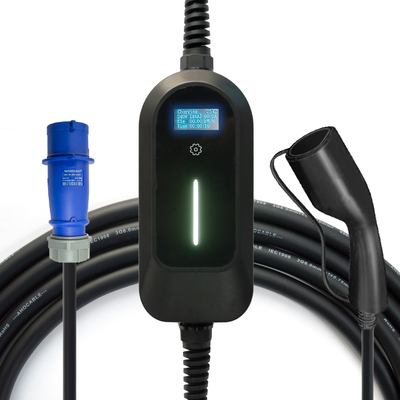 ODM portátil do OEM do carregador de EVCOME Ev (3.5KW 7KW 11KW 32A máximo Ajutable) 5M Or Customized Cable